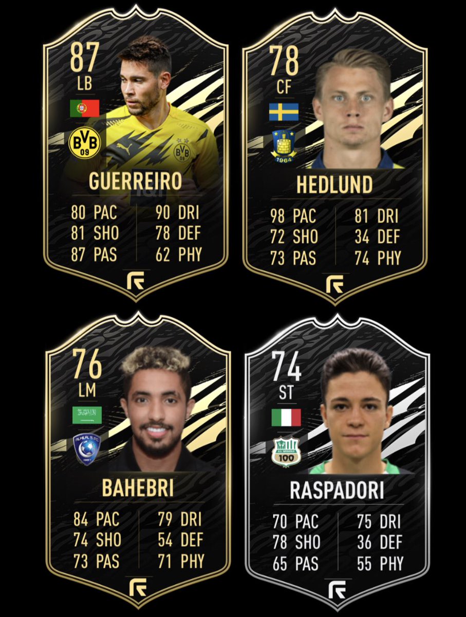 E quell'europeo rischiammo di vincerlo, poi il golden gol di trezeguet ci tolse quel sogno. Raspadori Fifa 21 : Predictions Totw Fifa On Twitter Possible Items For Team Of The Week 31 Fut21 Fifa21 Fut Totw Teamoftheweek Totw31 Premierleague Liganos Seriea Laliga Bundesliga Ligue1ubereats Championship Superlig Eredivisie Mls Https T Co