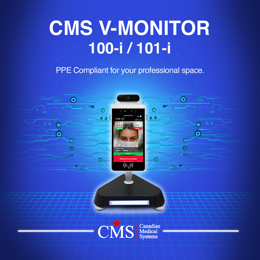 CanadianMedSys's tweet image. With face mask detection &amp;amp; facial recognition, our CMS V-Monitor 100-i/101-i series has become the standard for adhering to public health safety guidelines.

Visit our website to become a distributor today.

Canadian Medical Systems 🍁
canadianmedicalsys.com
--
#YYZ #COVID19