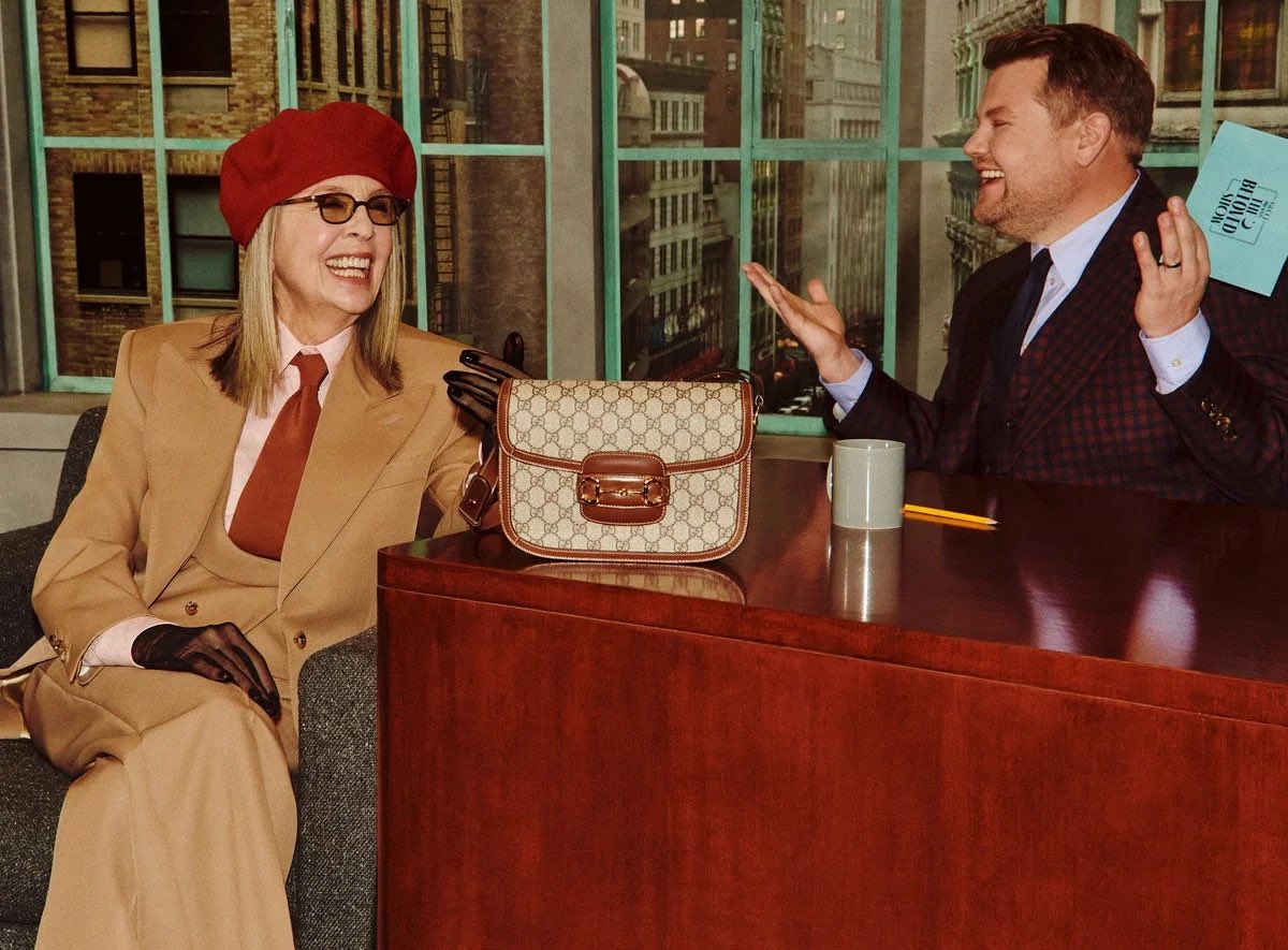 AND  @Diane_Keaton  #GucciBeloved