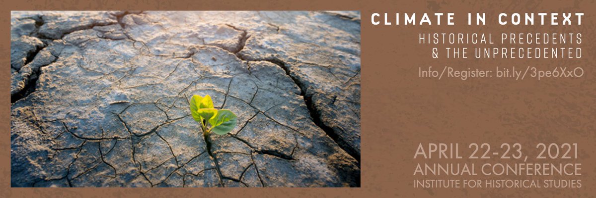 BriscoeCenter's tweet photo. It's #EarthDay! And it's not too late to join in the @UTIHS1 #ClimateInContext2021 conference, which takes place today and tomorrow. Be sure to check out the session schedule and register to attend: https://t.co/NOdtuy6Uhw https://t.co/IVNcoaIctK