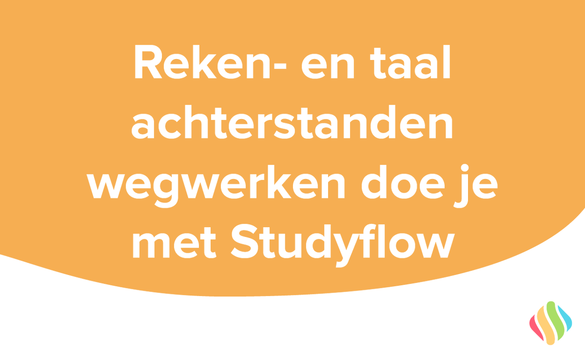 Studyflow's tweet image. Heb je reken- of taalachterstanden geconstateerd bij je leerlingen? Studyflow is als adaptief, digitaal systeem een van de interventies waarvoor je subsidie kan aanvragen binnen het Nationaal Programma Onderwijs. Hoe en wat? Dat lees je op ons blog.  studyflow.nl/nationaal-prog…