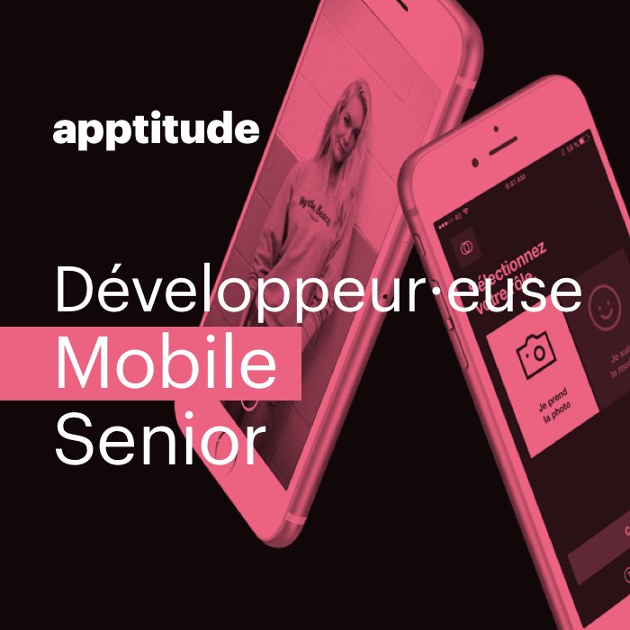 Nous recrutons un•e développeur•euse Mobile Senior ! 📱🚀 welcometothejungle.com/en/companies/a…