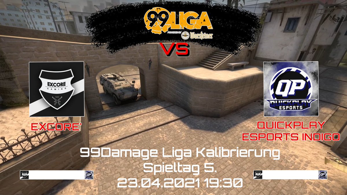 GismooooTV's tweet photo. Nach langer arbeitsbedingter Pause geht's am Wochenende um so Steiler
#EXCORE vs @qp_eSports #indigo in der @99DAMAGEde #Kalibrierung
Schaltet ein https://t.co/ZXqKj4KHLf
#hot #twitch #gaming #german #streaming #csgo #counterstrike #primetime #99dmg #99liga #qpindigo https://t.co/OdiUHb5lbF