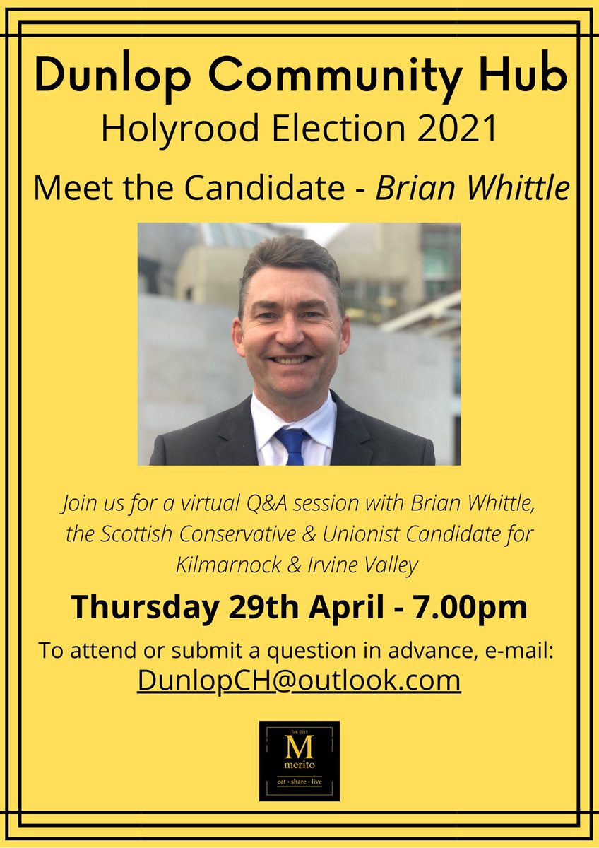 DunlopCommHub's tweet image. Coming up next week hosted by DCH Ltd &amp;amp; Merito.... get your questions ready!