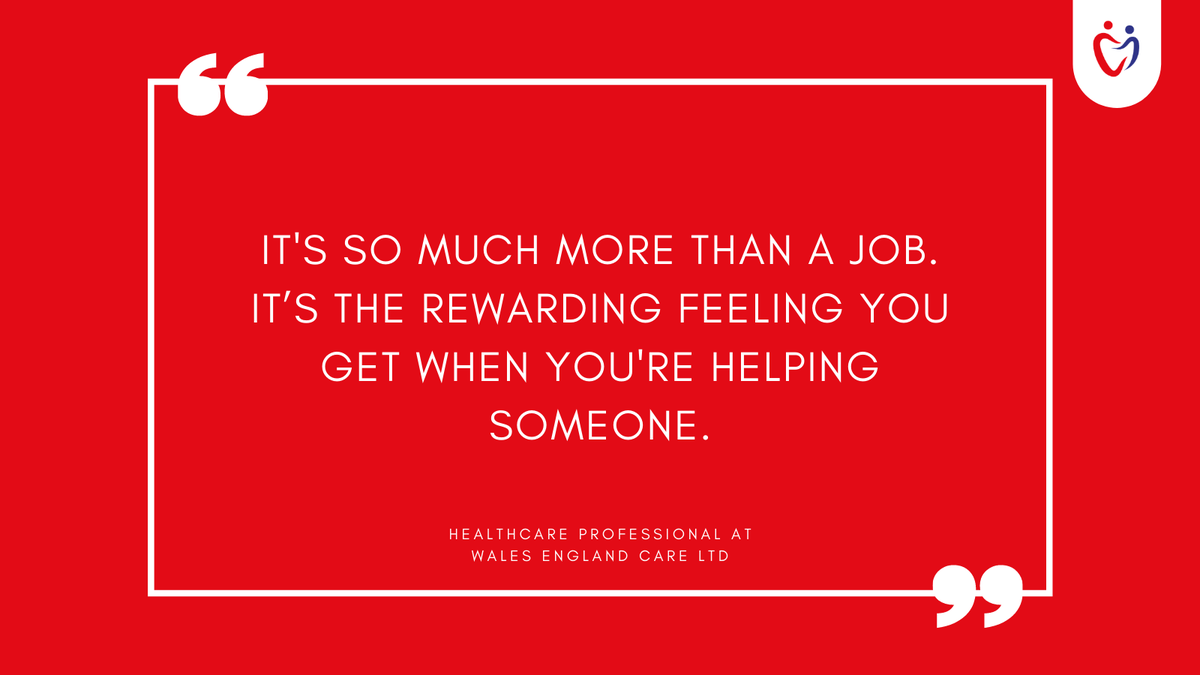 wecareltd's tweet photo. We asked our lovely staff here at Wales England Care Ltd, what does being a Healthcare Professional mean to them? 

We received some incredibly moving responses that we wanted to share with you. Click this link to read more: https://t.co/9aT20uhaor
#Thursdaythoughts #carer https://t.co/hkayhB22vD