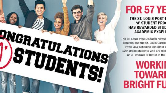 StJoeAngels's tweet photo. WOW! Congratulations to the 309 SJA students listed in the @stltoday “A” Student Program! #IntellectualDistinction 😇

Returning for its 57th year, this program is once again recognizing students for their hard work &amp; unparalleled academic determination. https://t.co/BiWwa5u9OL https://t.co/DGCaDbxAkD