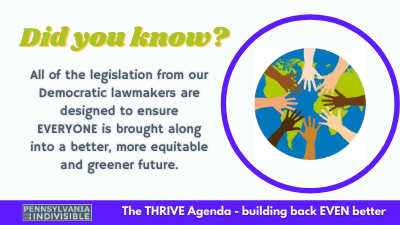 pa_indivisible's tweet photo. We can build back even better with legislation that centers equity, fairness, and respect for the Earth. #TimeToTHRIVE #EarthDay2021 https://t.co/sXLNrFIdeA