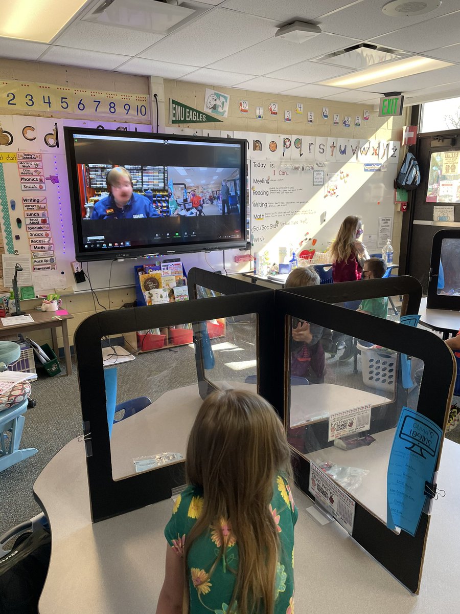 ChapmanKinderg1's tweet photo. We enjoyed our Virtual Field Trip with Legoland and the only LEGO Master in Michigan! We built some very cool dinosaurs and sure have some future LEGO Masters here at Chapman! #GSDPride https://t.co/zXWrATodqo