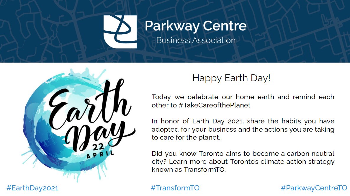 Today we celebrate our home earth and remind each other to #TakeCareofthePlanet - In honor of Earth Day 2021, share the habits you have adopted for your business and the actions you are taking to care of the planet.
