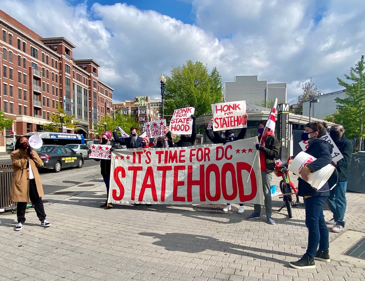 CMLewisGeorgeW4's tweet photo. #DCStatehood is PASSED by the House!

216 votes in favor, 208 against.

Now on to the US Senate!

Our people and our communities deserve nothing less than full representation and full equality. Make DC the 51st state! 

#WeAreDC #DCStatehoodNow https://t.co/r57Lw7aA00