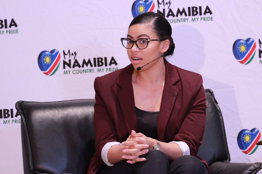 JUST IN | President Hage Geingob has appointed 22-year-old Nanso SG Patience Masua as new member of parliament, without voting rights. Masua replaces former defence minister Peter Vilho who resigned earlier this month.