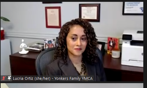 "I stand at the intersection of being Black, Latina, and a woman. I understand that we are connected and I am unapologetic about calling out oppression wherever it exists." @LucriaOrtiz of <a href="/YonkersYMCA/">Yonkers Family YMCA</a> #StandAgainstRacism <a href="/YWCAUSA/">YWCA USA</a>