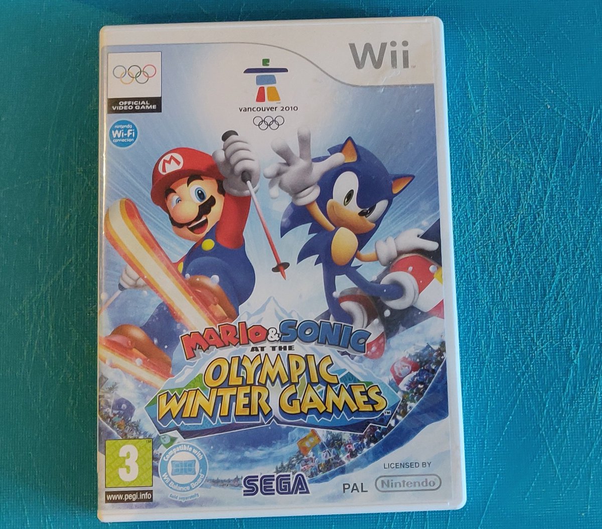  #100Games100DaysDay 92/100:  #Mario & Sonic at the Winter Olympic Games ( #Wii, 2009)These games are... In all honesty pretty crap.BUT, they had such mass market appeal, that your nan has probably played one of these games.And with the right people.. They get competitive 