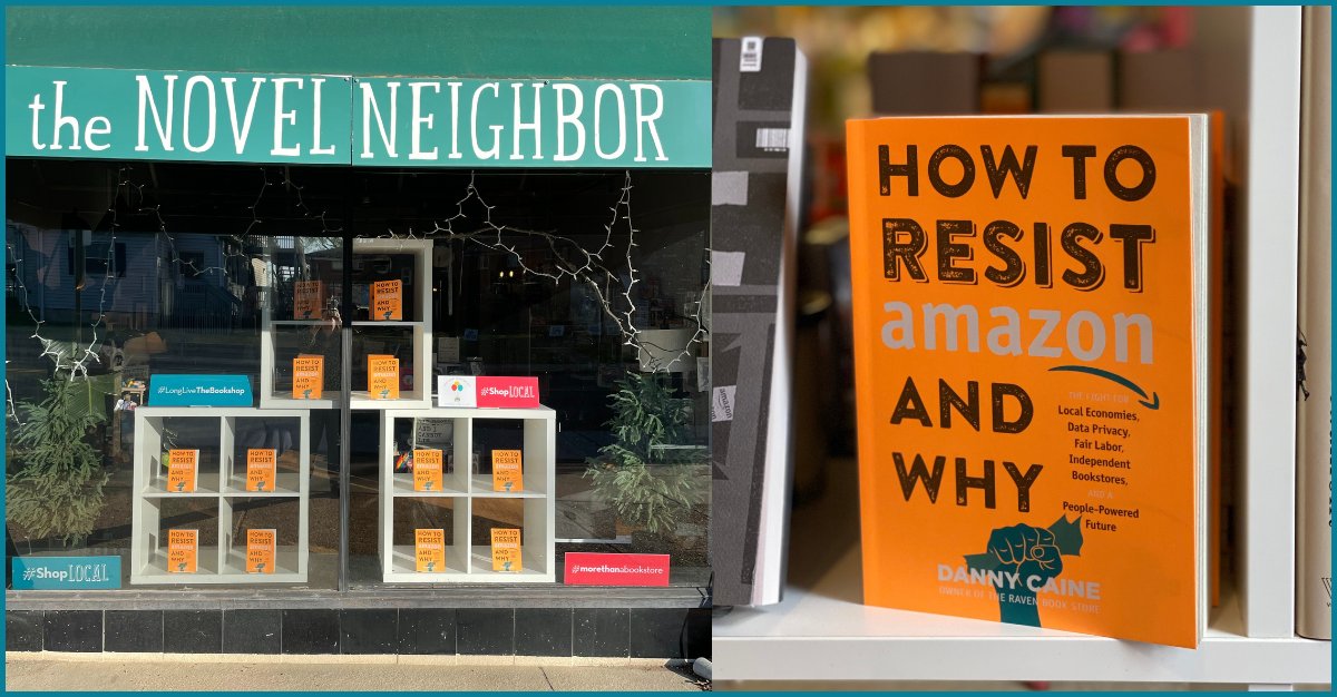 In honor of  #IndieBookstoreDay this Saturday, we wanted to talk about why you should always  #shoplocal and support indie bookstores (like us!) over Amazon. RT this thread to share with your friends and spread the word!  #ResistAmazon