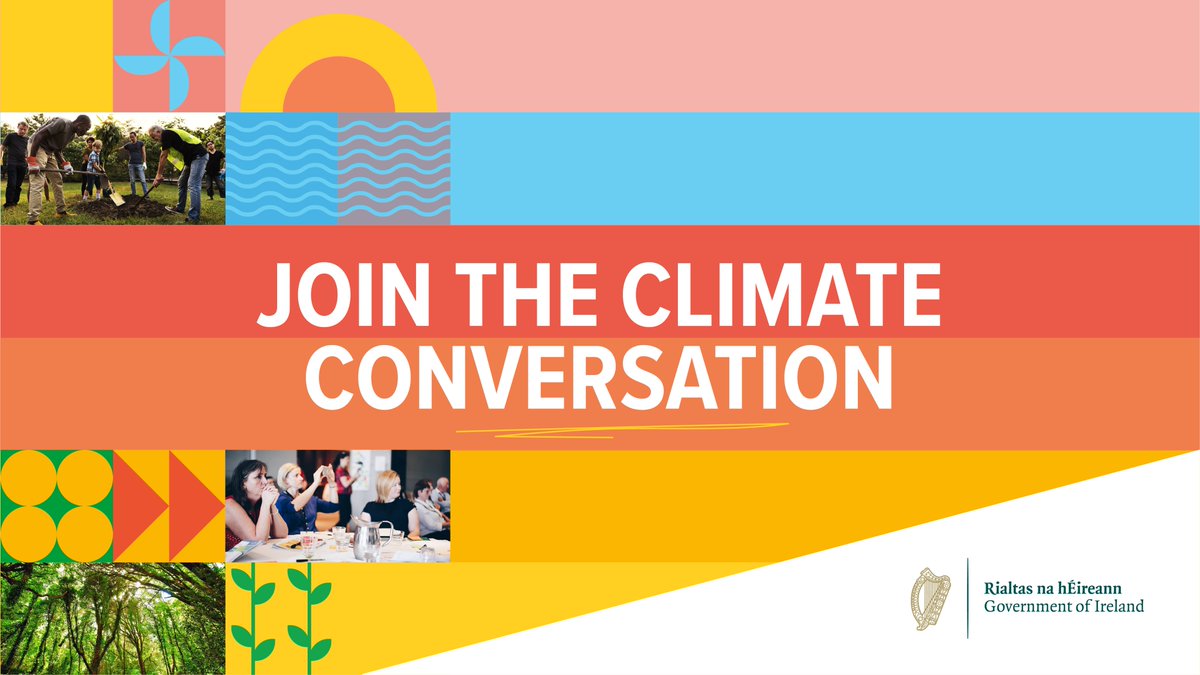 As part of the Climate Action Plan 2021, the @Dept_ECC  has launched a public consultation on how Ireland can join the global journey to net zero. Topics include home, shopping, food, travel & local environment. More info: gov.ie/climateconvers… 
#ClimateActionIRL #EarthDay