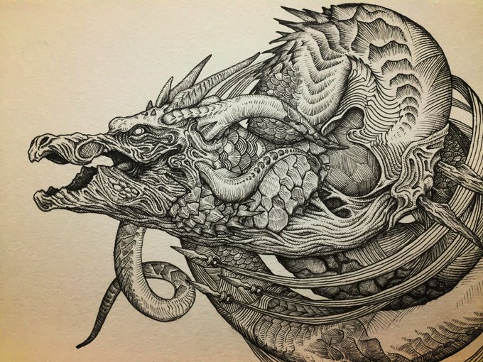 「eastern dragon scales」 illustration images(Oldest)