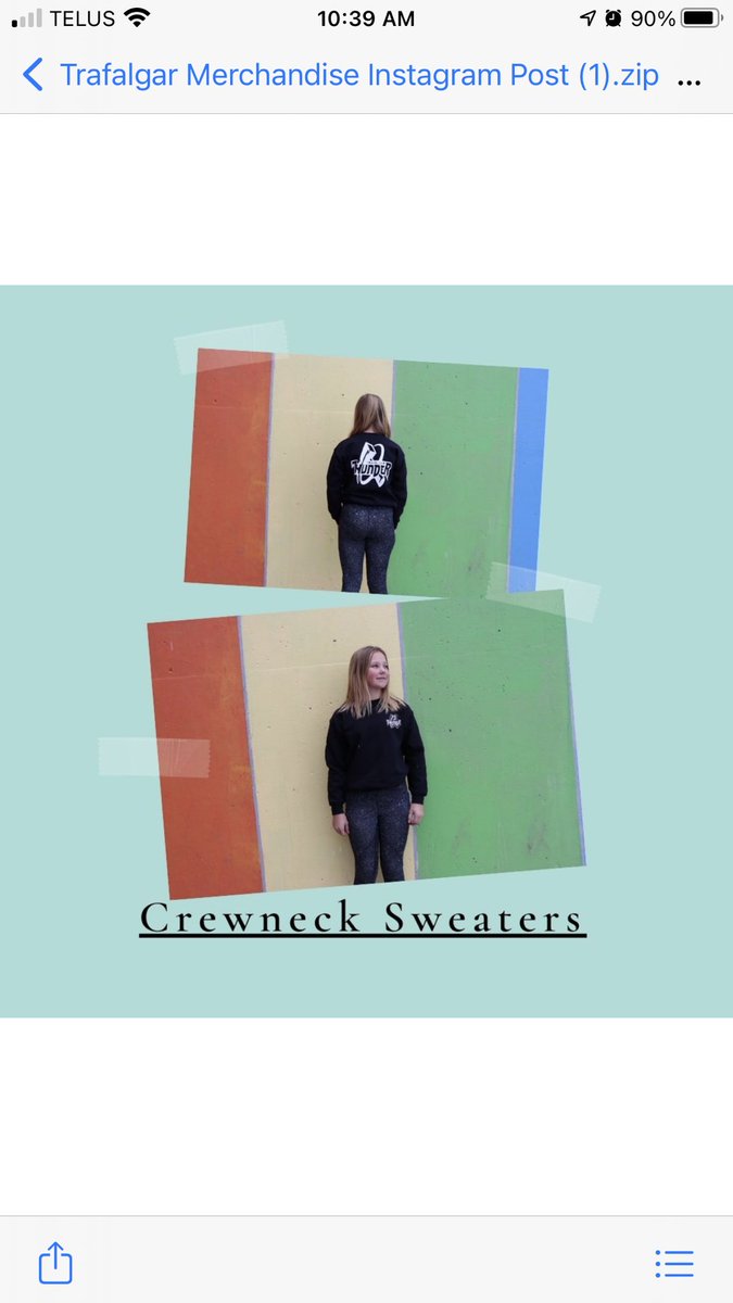 Merch store is officially open!! Check out our website (trafalgar-thunder-merch.company.site) and order before May 15th!!