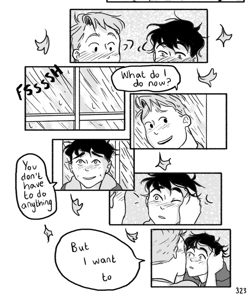 i& #39;m skipping over a lot so this development seems a little quick based on the thread itself ( and there& #39;s also time skips throughout the comic ), but overall i love this for them