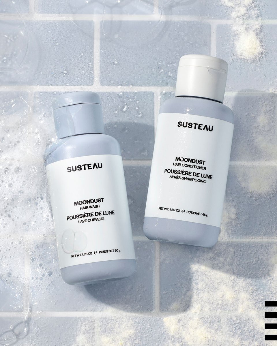 Sephora on Twitter: &quot;Meet @susteauofficial: They're new, they're #CleanAtSephora, and their formulas are ✨ water-activated ✨ Just add a little water in the shower to the concentrated powder-to-lather shampoo and conditioner and