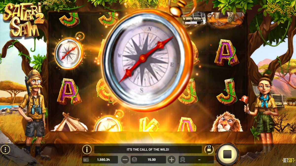 bet_swagger's tweet photo. Safari Sam 2 by @BetsoftGaming is back!

SAFARI SAM 2 is the latest 5 reel, 50 #payline #videoslot  bursting with exciting features that will leave you craving more adventure!

Play now: https://t.co/RJ7U1vSOkI

#slotgames #casino #GamblingTwitter #Safari #jungle #games #hunting https://t.co/0JTgtS8gIV