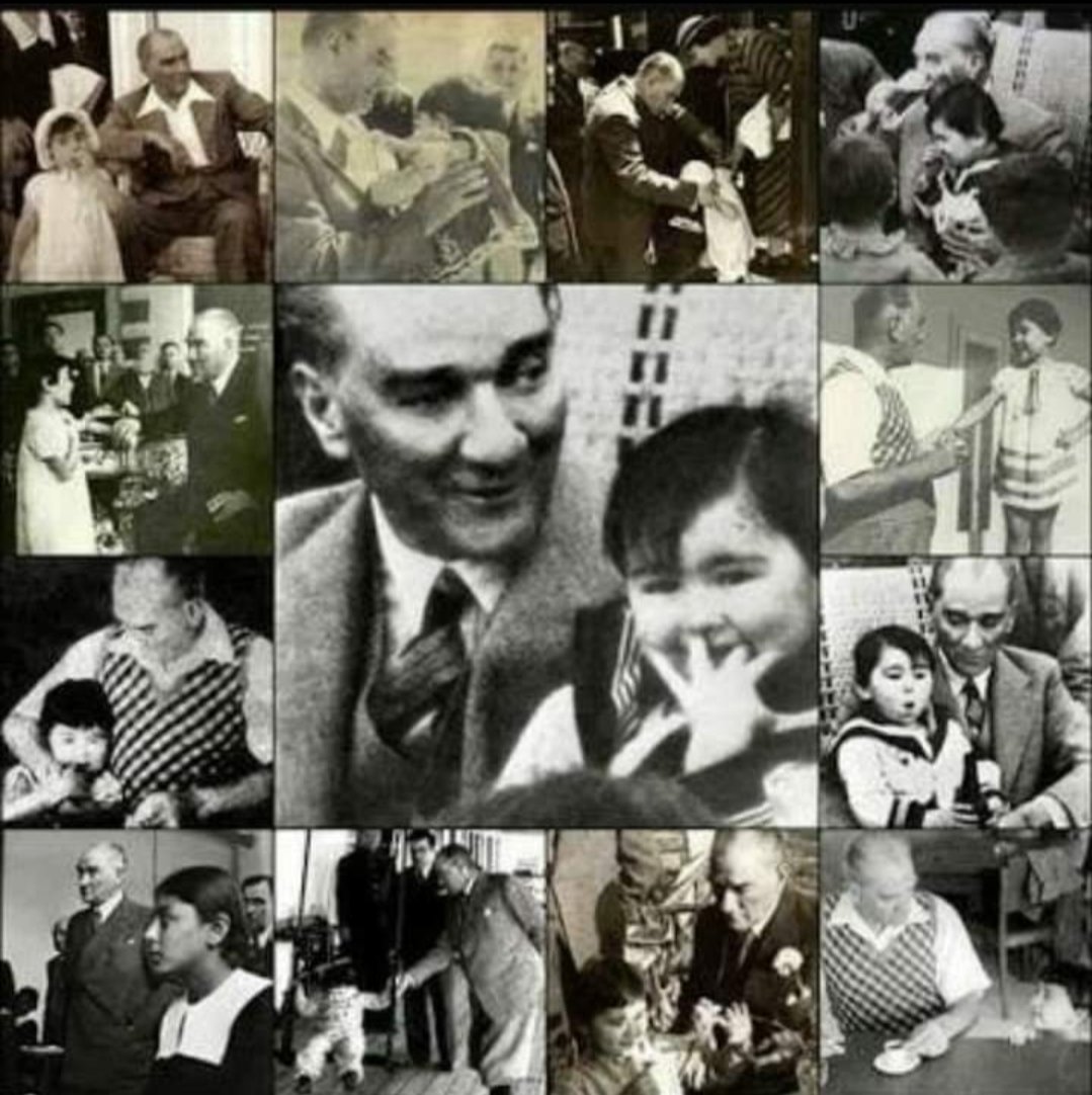 "Küçük hanımlar, küçük beyler! Sizler hepiniz geleceğin bir gülü, yıldızı ve ikbal ışığısınız.
Memleketi asıl ışığa boğacak olan sizsiniz. Kendinizin ne kadar önemli, değerli olduğunuzu düşünerek ona göre çalışınız. Sizlerden çok şey bekliyoruz."🇹🇷
Mustafa Kemal ATATÜRK