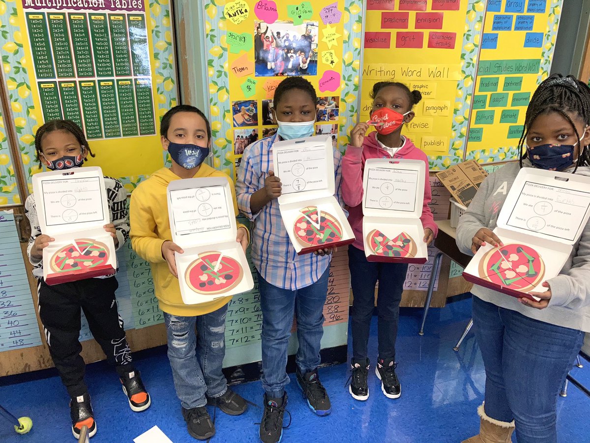 Ps100Bronx's tweet image. 3-223 makes fraction pizza! #fractionsarefun @Ms_A_PS100x @Wonderw_100 @c_white_100 @D8Connect @BxSuptTobia @jen_joynt
