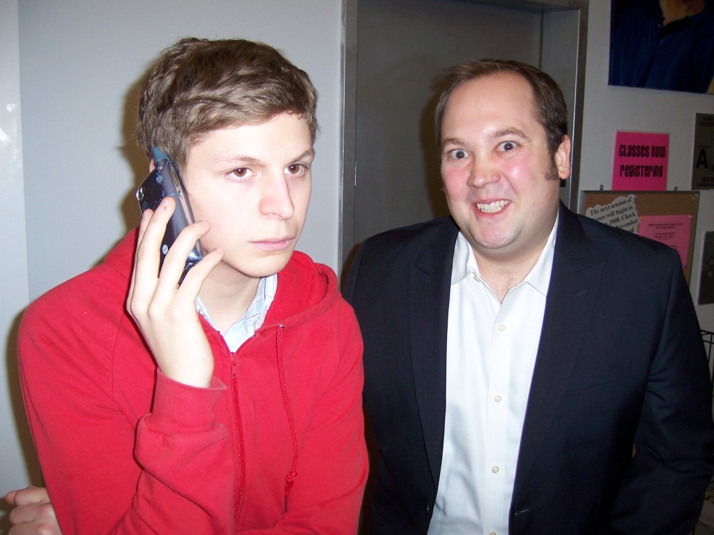 We did a show during the writers strike at the UCB Theatre and Michael Cera hosted it. Even though he wasn't in any of my skits that night, we did hang out back stage.