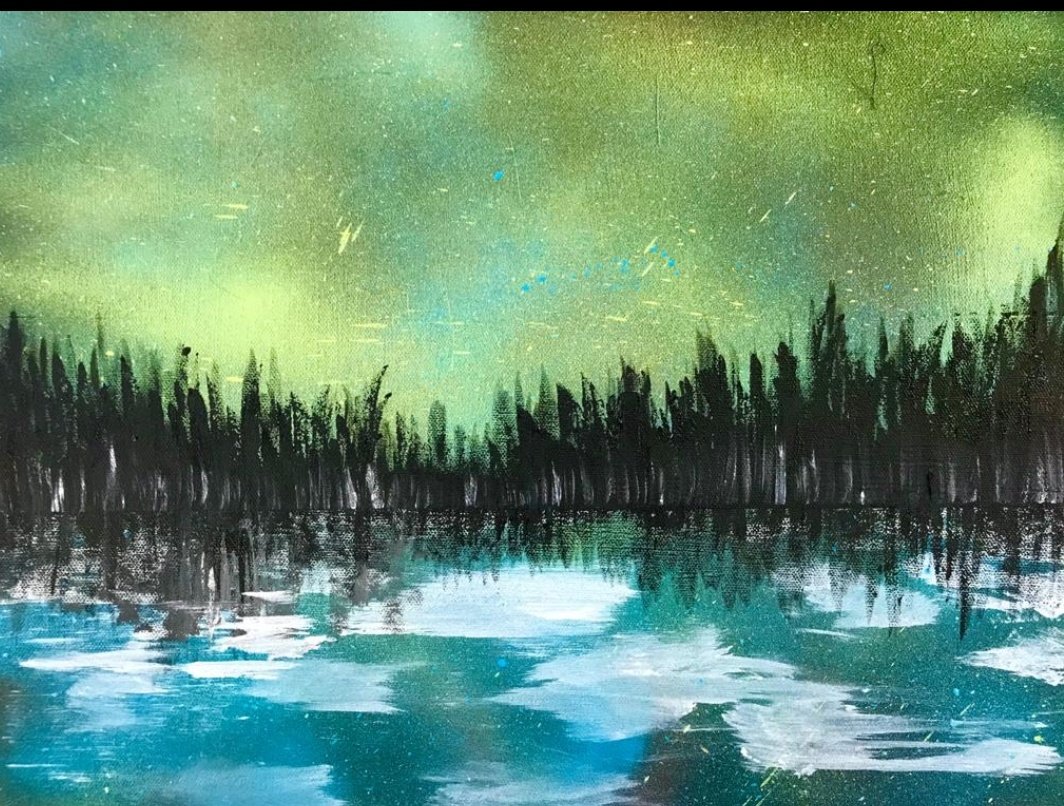 After discussing #Earthday in Art today, one of our Year 10s created a beautiful, layered landscape as part of a spray painting workshop. It is always wonderful to see our students challenging themselves to explore and create high quality work! #ThisIsAP
