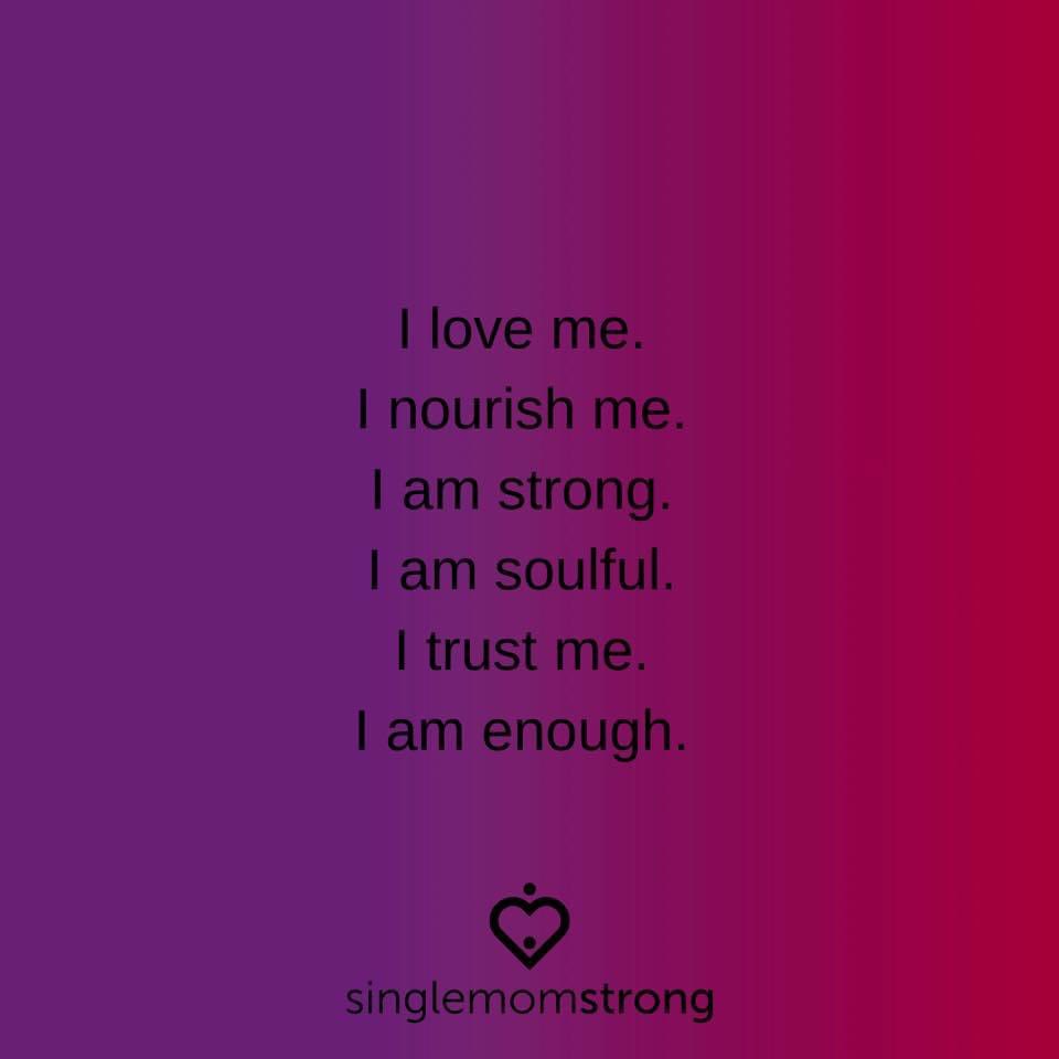 Today’s affirmation..... #singlemomstrong