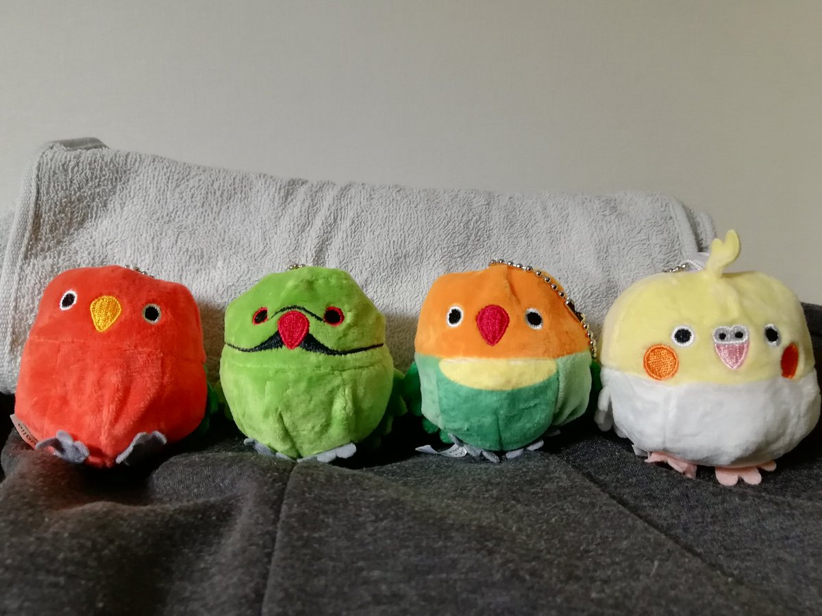 インコが生まれるたまごのぬいぐるみ