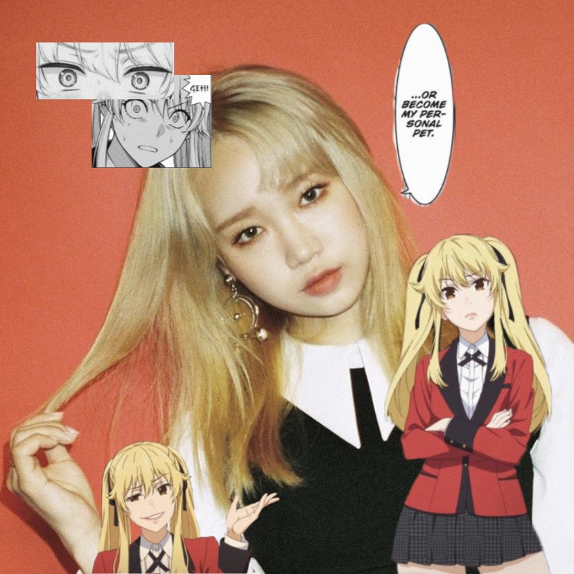 #엘리 #유정 as kakegurui ~