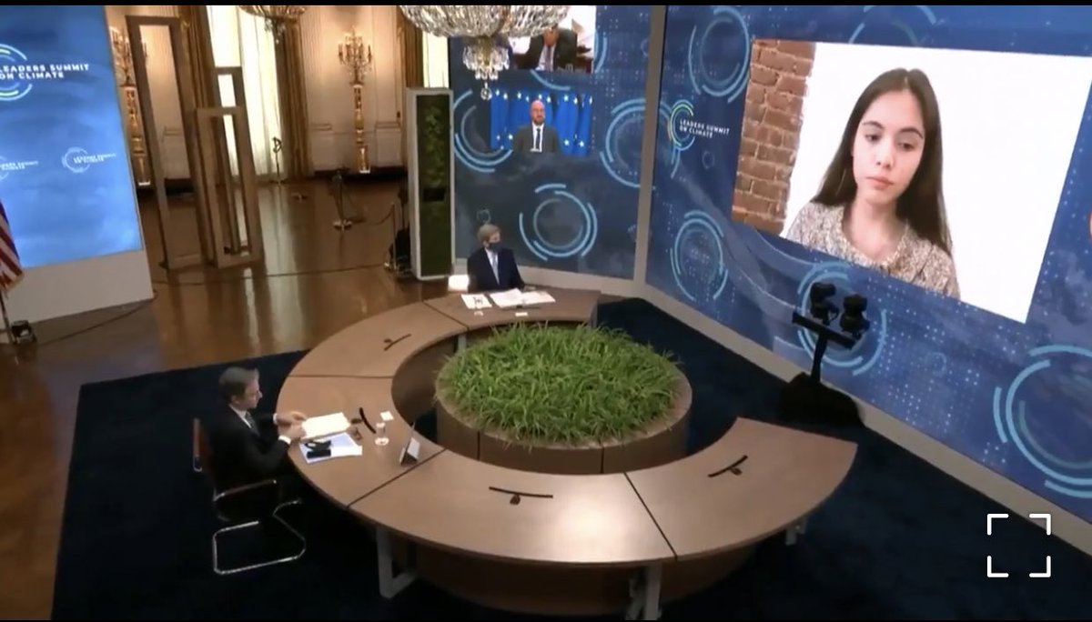 xiyebastida's tweet image. After addressing world leaders today at the Biden Climate Summit my dad told me that he hasn’t felt this proud and hopeful in a long time. I feel proud to have represented Mexico and youth— especially when AMLO’s speech fell short in ambition