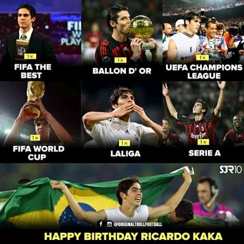 Happy Birthday Legend 

Recardo Dos Santos 