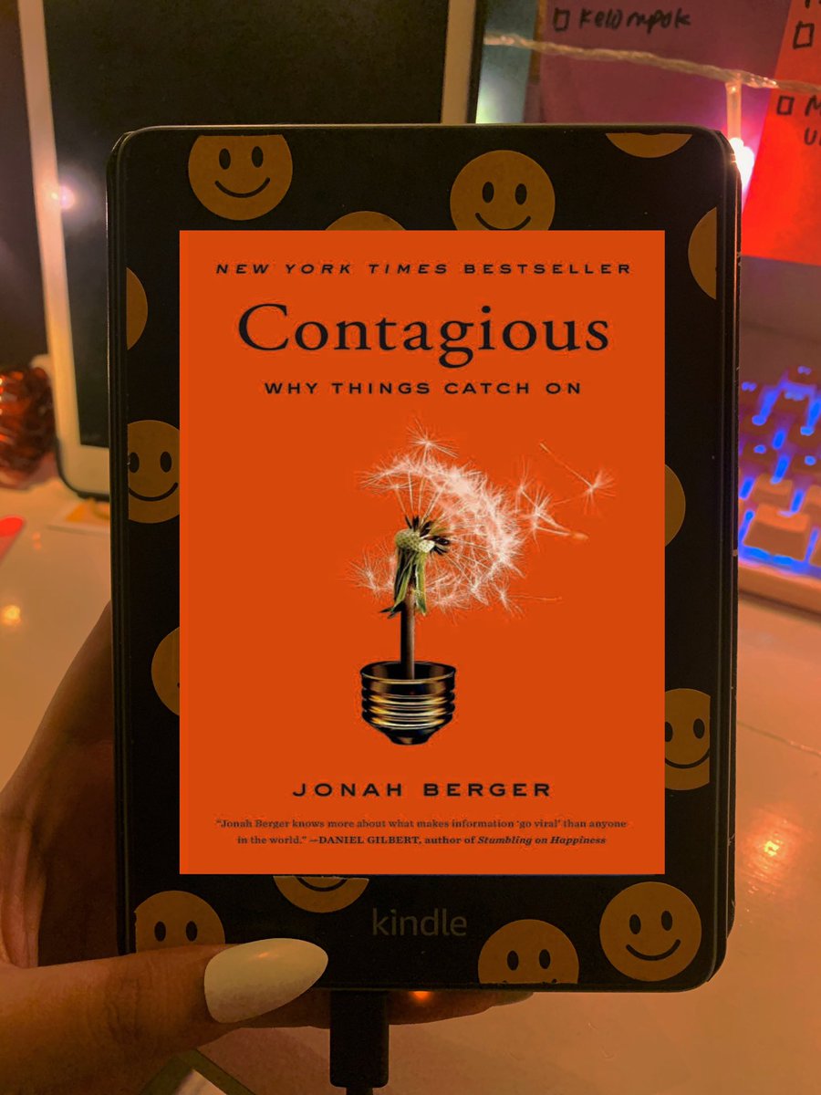 —currently reading (23/4):Contagious: Why Things Catch On - Jonah Berger