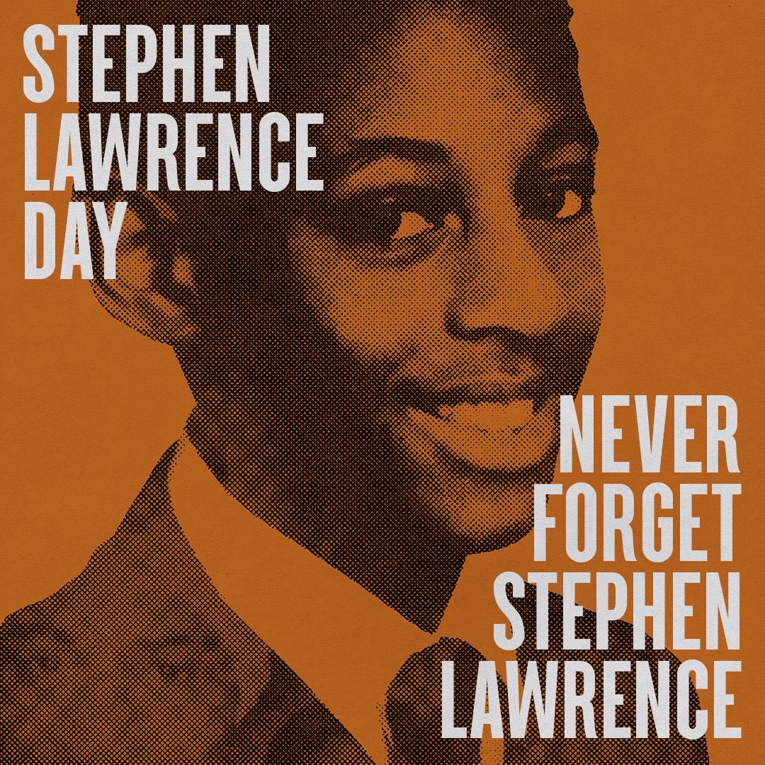 Stephen Lawrence Day @sldayfdn #StephenLawrenceDay #StephenLawrence #SLDay21 #ALegacyOfChange #BecauseOfStephen #LiveYourBestLife #education #Classrooms #Community #Careers  #neverforgetstephenlawrence