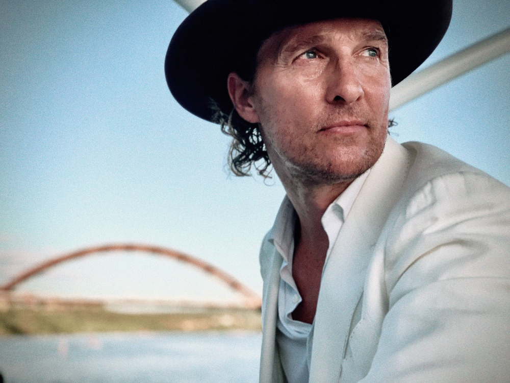 "My mom was the one that turned us on to what we would read and what she would make us read. Books are travel. Travel of the mind." - Matthew McConaughey at #txla21