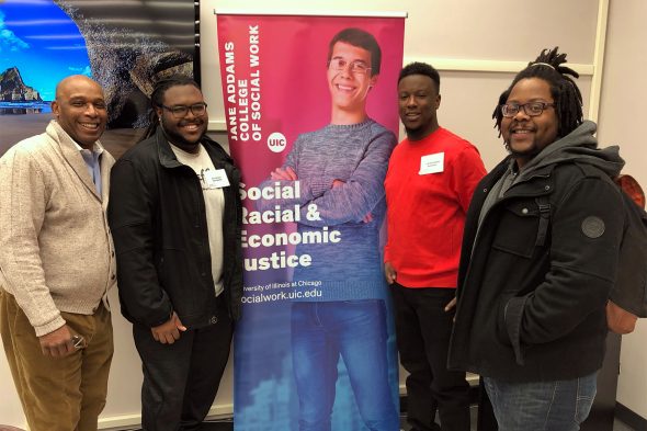 We Are Men, a program at UIC's <a href="/JaneAddamsColl/">Jane Addams College of Social Work</a>, is on a mission to break down stereotypes of who young Black men are and what they’re capable of. Read more: go.news.uic.edu/we-are-men