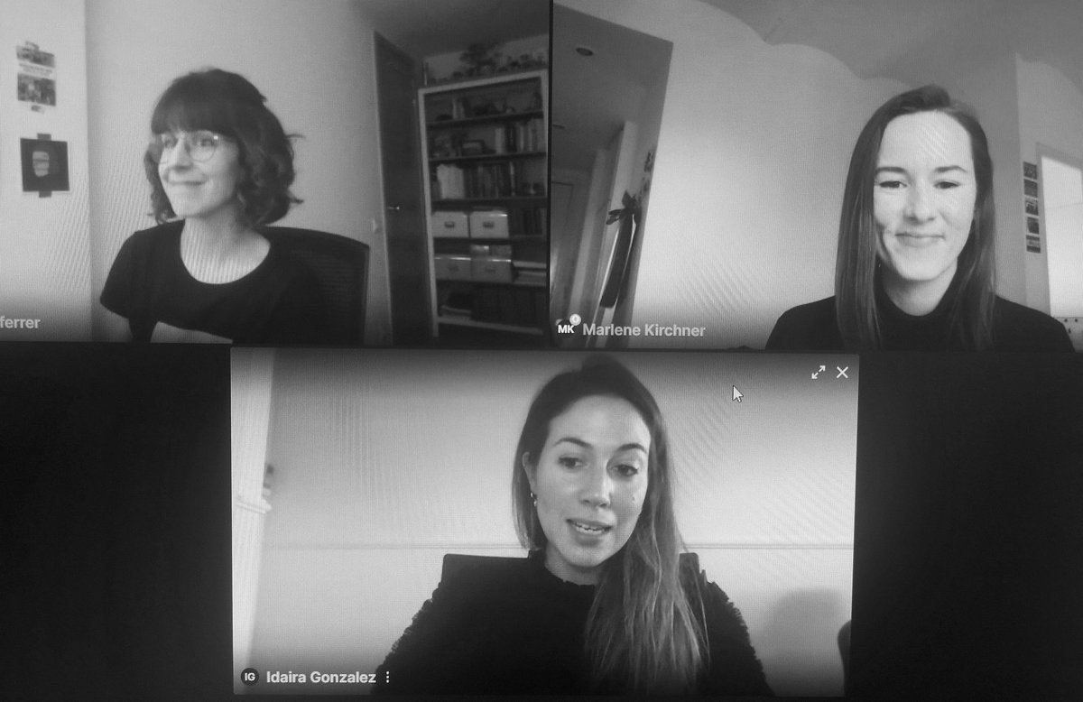 👏 Estamos junto a @IdairaGpetit y Marlene Kirchner hablando sobre el papel del #ServiceDesigner en esta nueva realidad en la que estamos inmersos. Nos está quedando un eventazo... BIG #UXERTalks #diseño #design #innovacion #digital #formacion