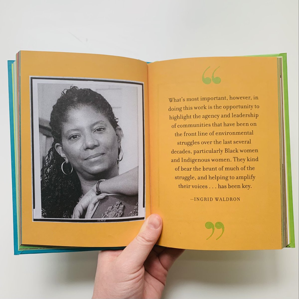 SasquatchBooks's tweet photo. "Highlight the agency and leadership of communities that have been on the front line of environmental struggles." 
Celebrate #EarthDay with #WordsOfChange from activists leading today’s fight against #climatechange 🌍🌏🌎 Image from #WordsOfChangeClimate #earthday2021 https://t.co/qm7A5M8ImJ
