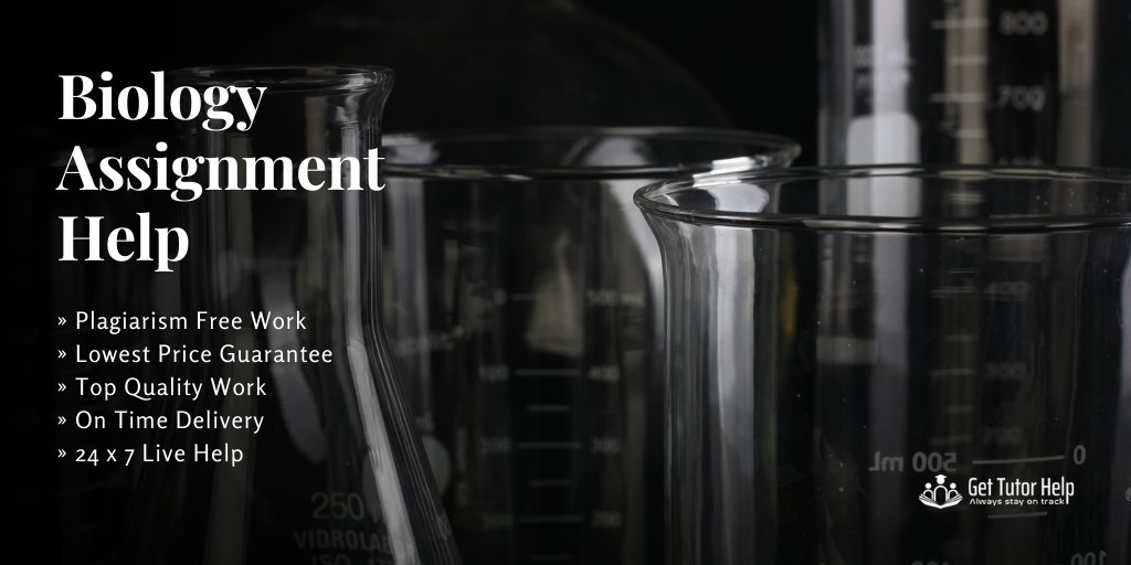 gettutorhelpoff's tweet image. Biology Assignment Help

» Plagiarism Free Work
» Lowest Price Guarantee
» Top Quality Work
» On Time Delivery
» 24 x 7 Live Help

Order Now

WhatsApp: +91 88827 32679
Email: support@gettutorhelp.com
Website: gettutorhelp.com

#biologyassignments #Assignment