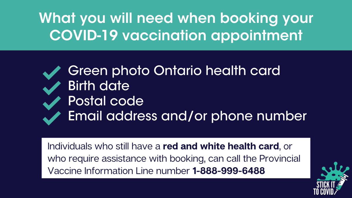 Niagara Region Public Health On Twitter Niagara S Covid 19 Vaccine Clinic Appointments Are Available To Book Through Ontario S Booking System If You Are 60 Years Of Age 50 Years Of Age