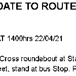 Photo by TfL Bus Alerts (@TfLBuses)