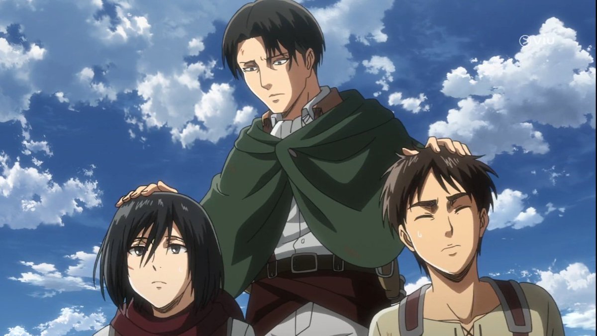 according to a smartpass story, levi sees hanji as his family along with the 104th. the two are actually quite protective of the kids.  https://yusenki.tumblr.com/post/161879061743/au-smartpass-my-first-time-around-levi-ackerman