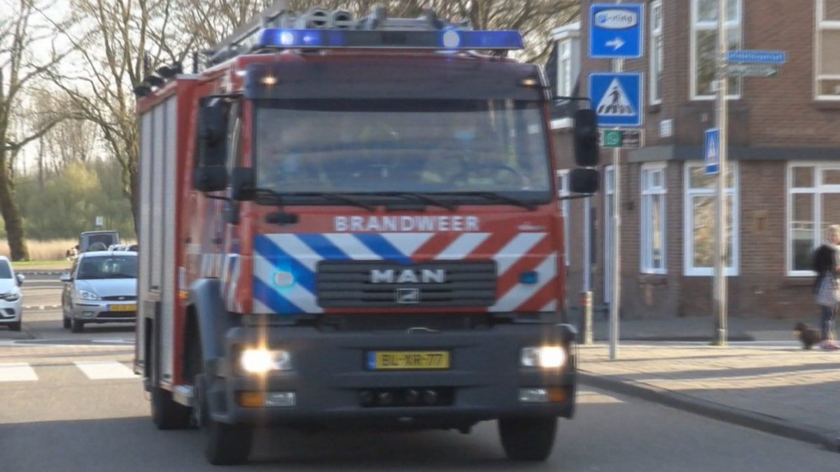 Melding brandweer Rivierdijk Sliedrecht inzake keukenbrand
