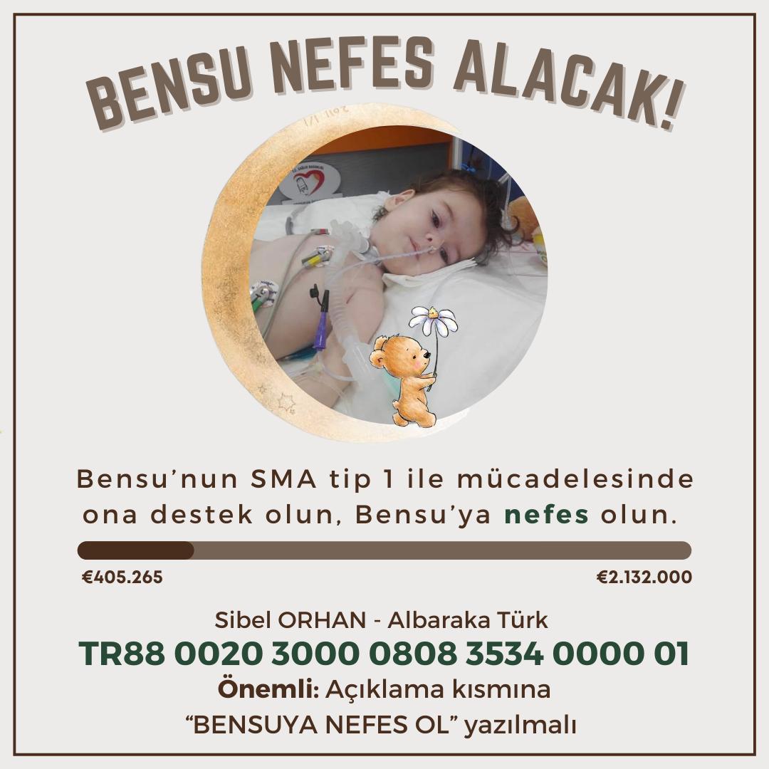 #23NisanıBayramYapalım 

<a href="/bensuyanefesol/">bensuyanefesol</a> 

Tedavim için son 2 kilom kaldı lütfen sesimi duyun. Ben ölmek değil, yaşamak istiyorum!