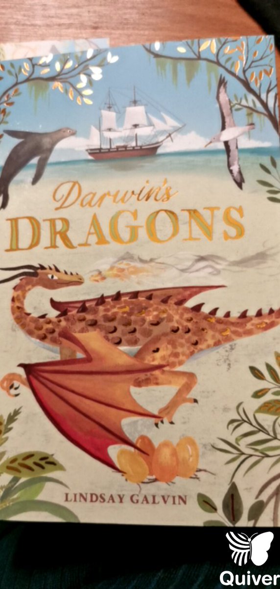 LindsayGalvin's tweet photo. To celebrate 4th print run and fab sales for🔥🐲Darwin's Dragons🐲🔥 I'm giving away a signed stamped copy and bookmark💚

This is the French flaps version which was a special edition for the first print run...

To enter: follow, RT and post your fave animal gif or photo by 25/4 https://t.co/GivhryiB4y
