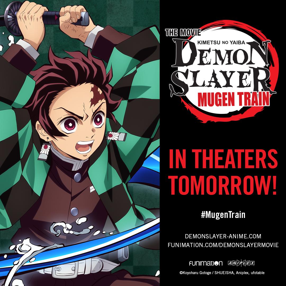 Funimation On Twitter Tomorrow Youll Know The Scent Of A Demon The Adventure Continues In Demon Slayer -kimetsu No Yaiba- The Movie Mugen Train Httpstcop9fmnbdbqc Demonslayerusa Aniplexusa Mugentrain Httpstcoc1xajcakat