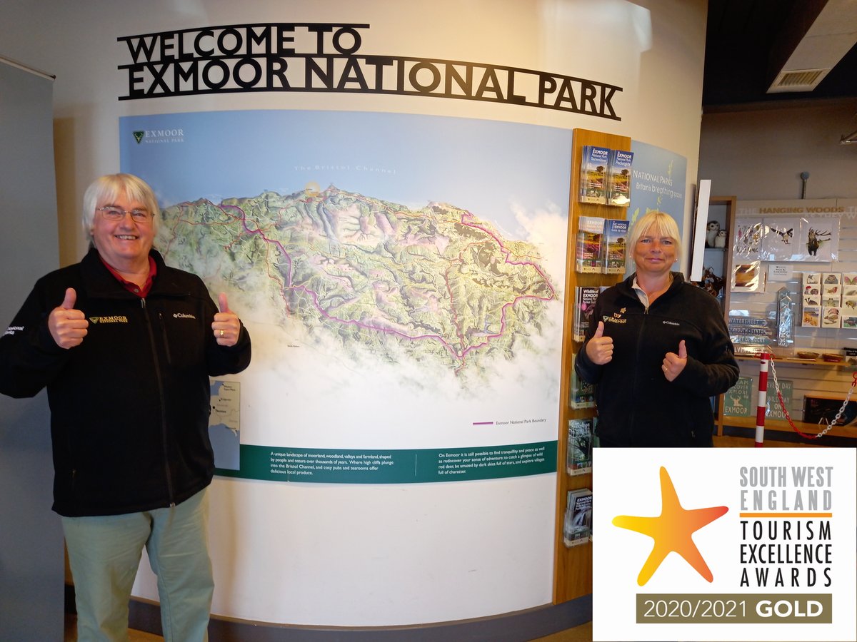 Congratulations to our <a href="/ExmoorNPCs/">Exmoor NPCs</a> colleagues at Lynmouth on their GOLD award at the 2000/2021 <a href="/swtourismawards/">South West Tourism Awards</a>...as the song says..."You are Gold!" #Exmoor #winners <a href="/ExmoorNP/">Exmoor National Park</a> <a href="/visitexmoor/">Visit Exmoor</a> <a href="/VisitDevon/">Visit Devon</a> <a href="/lovenorthdevon/">North Devon</a> <a href="/WestcountryWide/">Westcountry-wide</a> <a href="/WhatsonSW/">What's On Southwest Magazine Est: 1996</a>