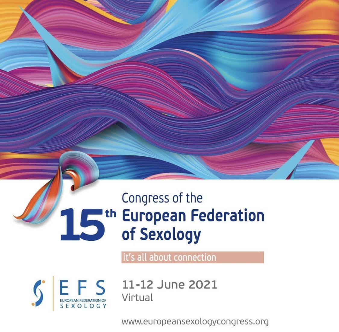 WAS_org's tweet photo. European Federation of Sexology - EFS
@EFS_Sexology 

#efs2021 #sexology #sexualhealth #sexualmedicine #getconnected #efs https://t.co/N0qKgEeIqN