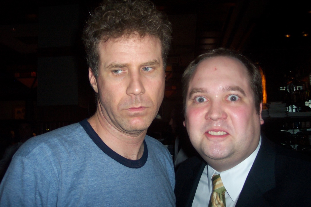Even though my skit was cut from  @nbcsnl after the table read, I still became best buds with Will Ferrell.